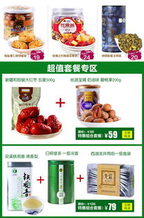 淘寶天貓堅果綠色食品套餐搭配與酒類經營的關聯銷售策略